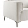 Loveseat Terzo bonellvering HR-schuim zitting ivory