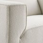 Loveseat Terzo bonellvering HR-schuim zitting ivory