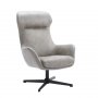 Draaifauteuil Vicenzo grey