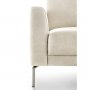 Fauteuil Moscato bonell HR-schuim zitting Bull naturel