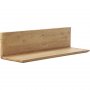 Wandplank Aska teak naturel brush smal