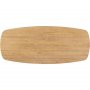 Eettafel Aska deens ovaal 260x110 teak naturel brushed