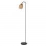 Vloerlamp Orcia rotan honing