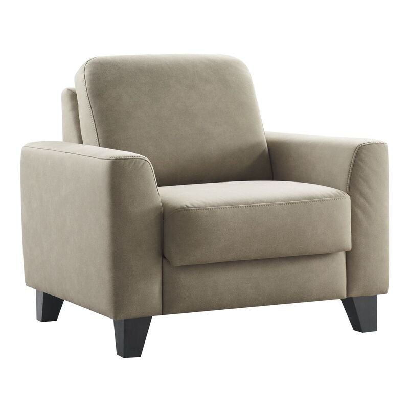 Showroommodel Fauteuil Mano HR-schuim zitting taupe