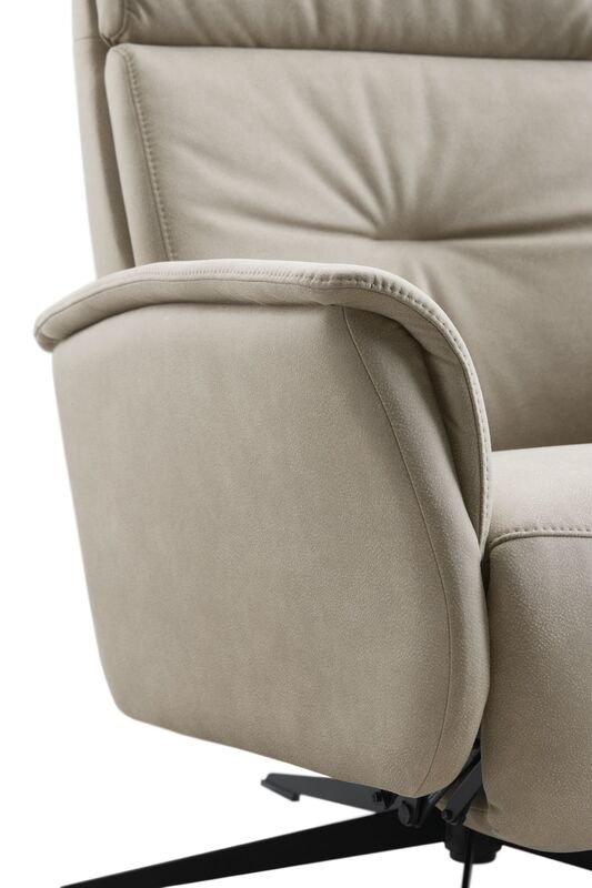 Relaxfauteuil Initio HR-schuim zitting taupe