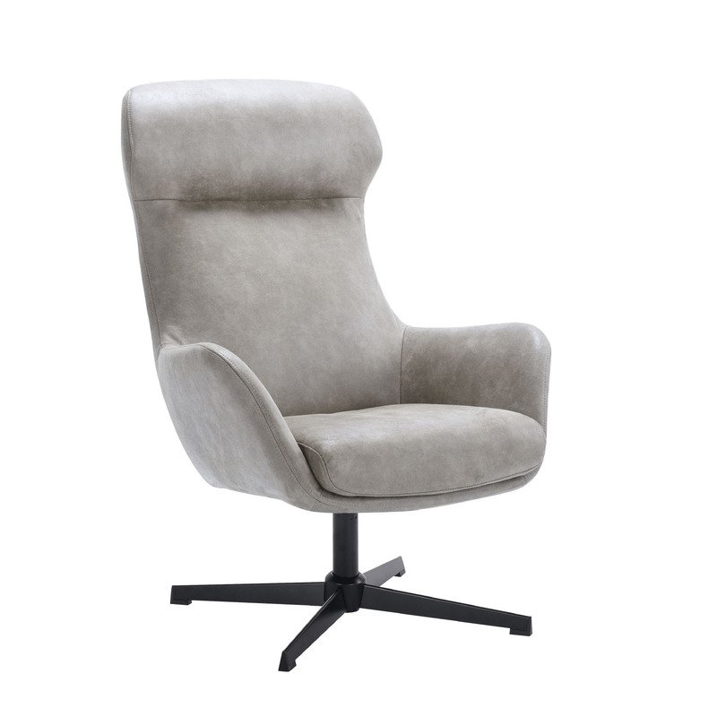 Draaifauteuil Vicenzo grey