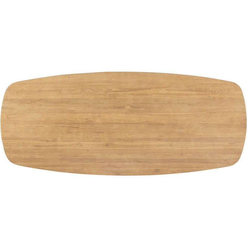 Eettafel Aska deens ovaal 260x110 teak naturel brushed