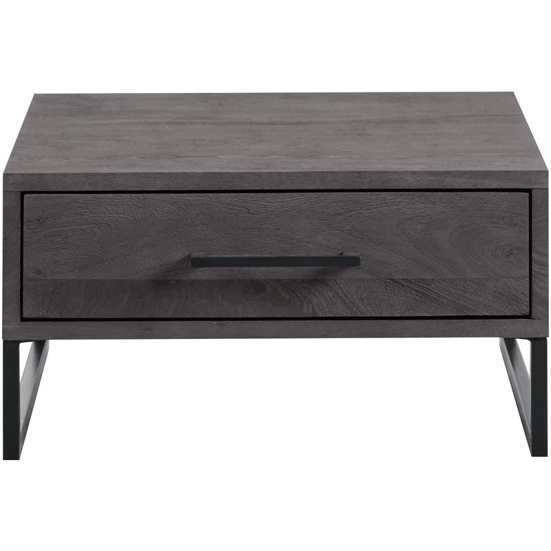 Salontafel Piastra mango zwart 1 lade