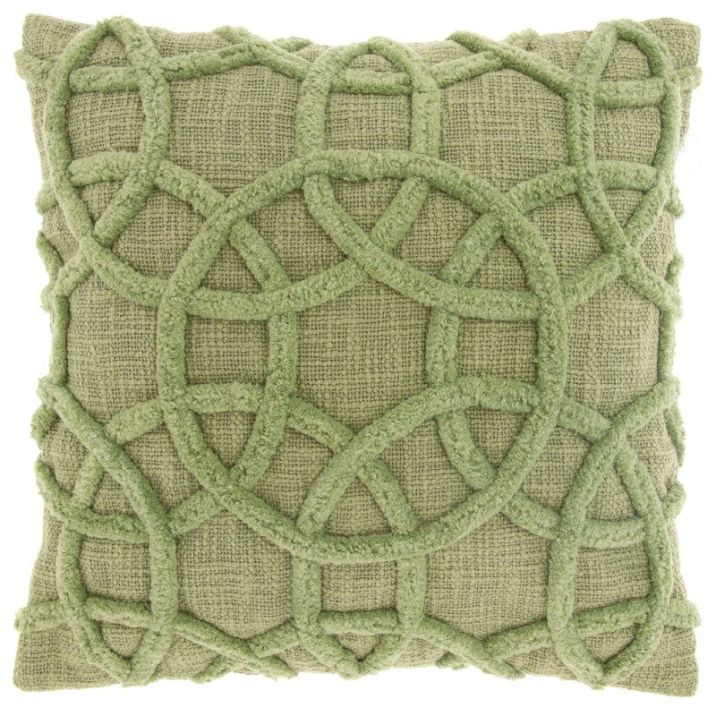 Sierkussen Rovio 45x45 tea green