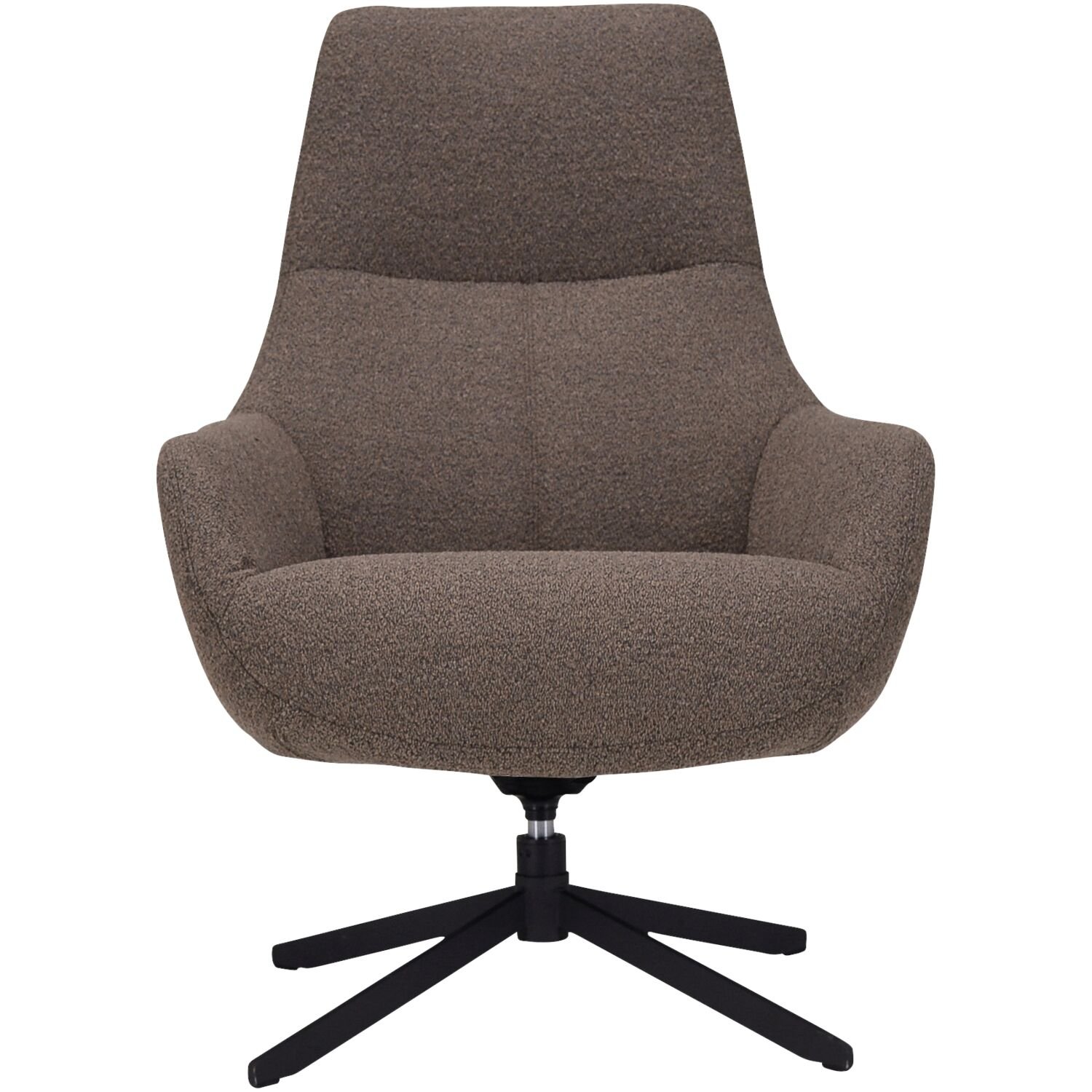 Draaifauteuil Vaneze stof alpine brown