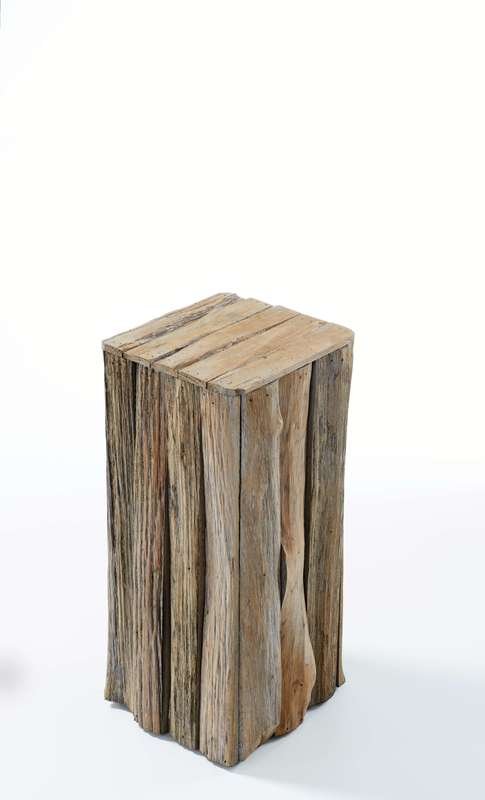 Pedestal Abrega wood h60